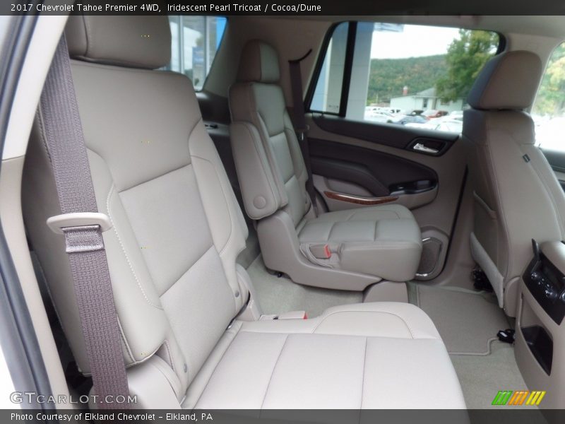 Iridescent Pearl Tricoat / Cocoa/Dune 2017 Chevrolet Tahoe Premier 4WD