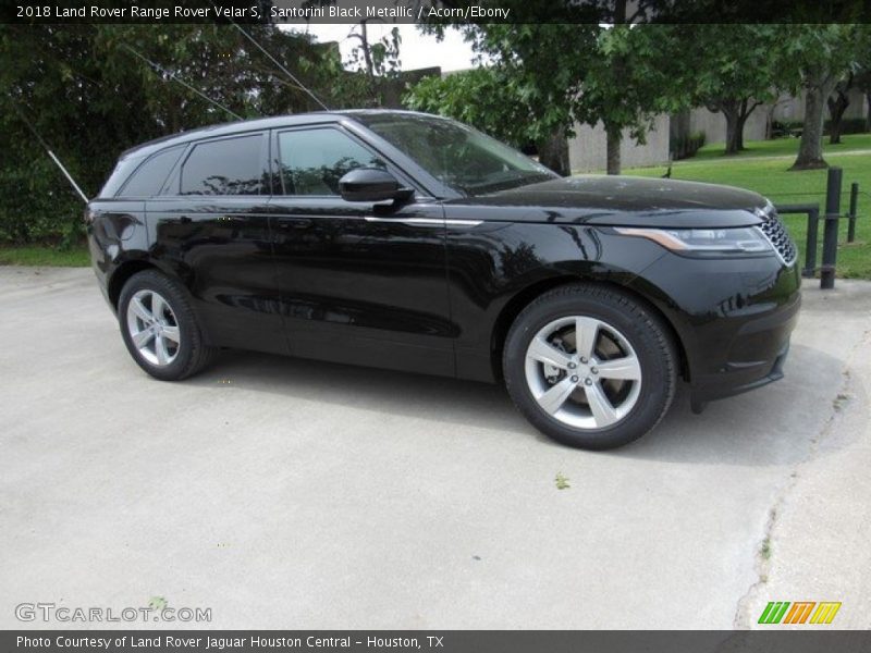  2018 Range Rover Velar S Santorini Black Metallic