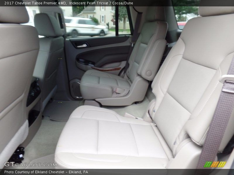 Iridescent Pearl Tricoat / Cocoa/Dune 2017 Chevrolet Tahoe Premier 4WD
