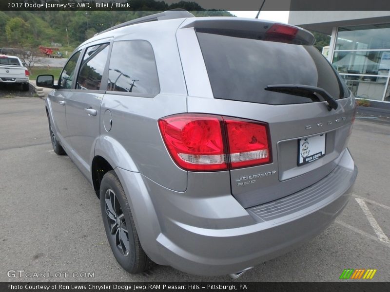 Billet / Black 2017 Dodge Journey SE AWD