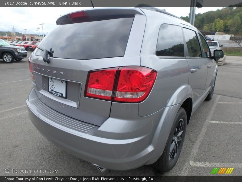 Billet / Black 2017 Dodge Journey SE AWD