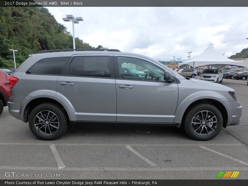 Billet / Black 2017 Dodge Journey SE AWD