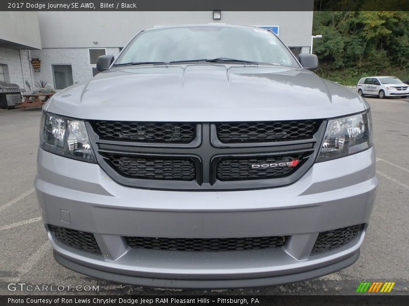 Billet / Black 2017 Dodge Journey SE AWD