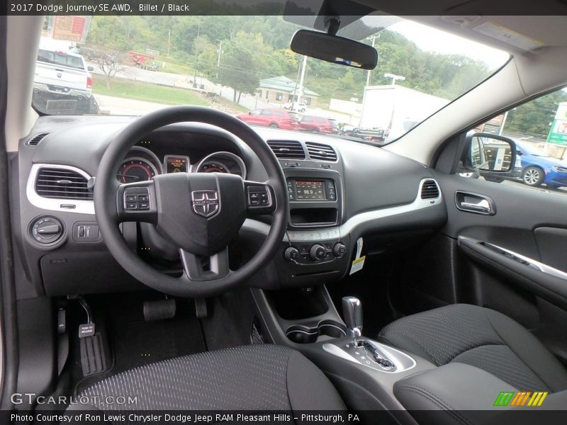 Billet / Black 2017 Dodge Journey SE AWD