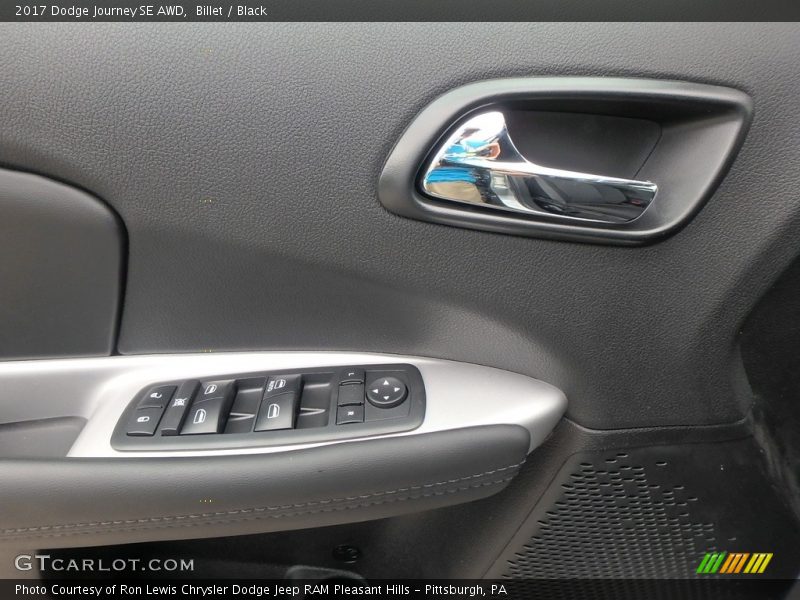 Billet / Black 2017 Dodge Journey SE AWD