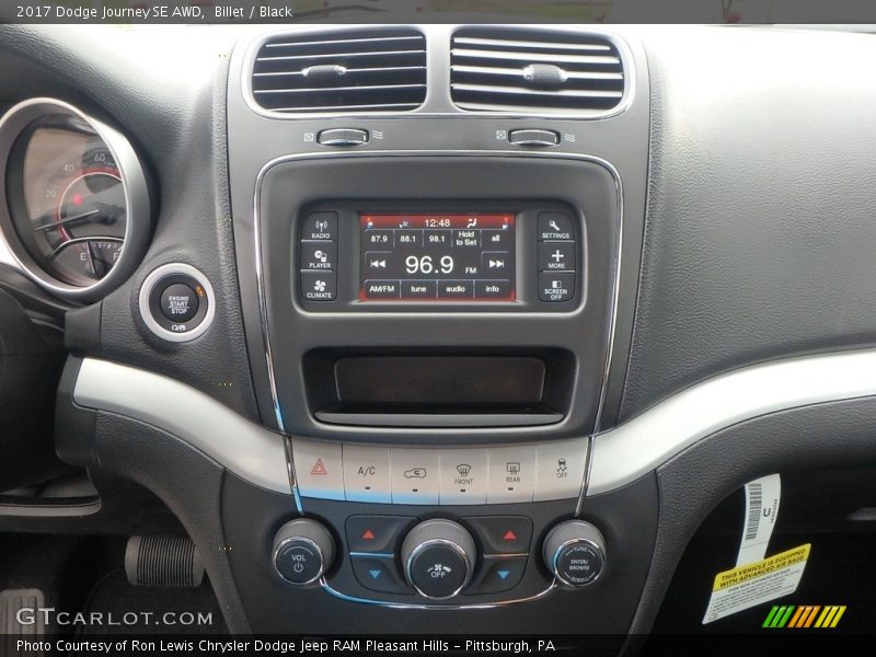 Billet / Black 2017 Dodge Journey SE AWD