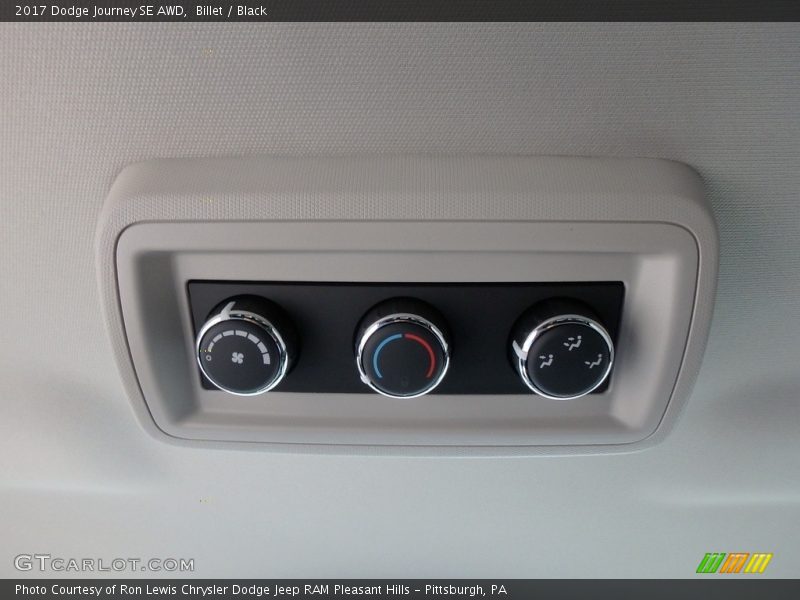 Billet / Black 2017 Dodge Journey SE AWD