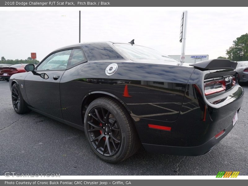 Pitch Black / Black 2018 Dodge Challenger R/T Scat Pack