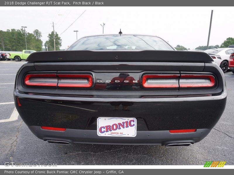 Pitch Black / Black 2018 Dodge Challenger R/T Scat Pack