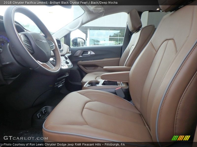 Front Seat of 2018 Pacifica Limited