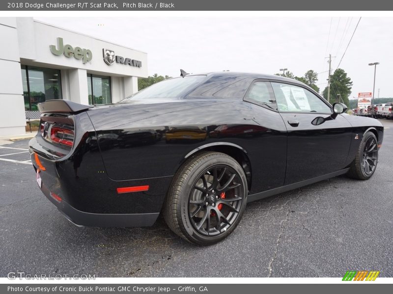 Pitch Black / Black 2018 Dodge Challenger R/T Scat Pack