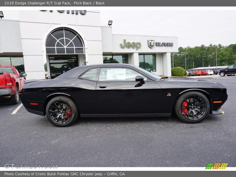  2018 Challenger R/T Scat Pack Pitch Black