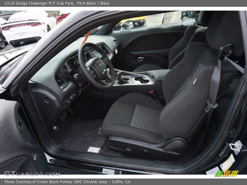  2018 Challenger R/T Scat Pack Black Interior