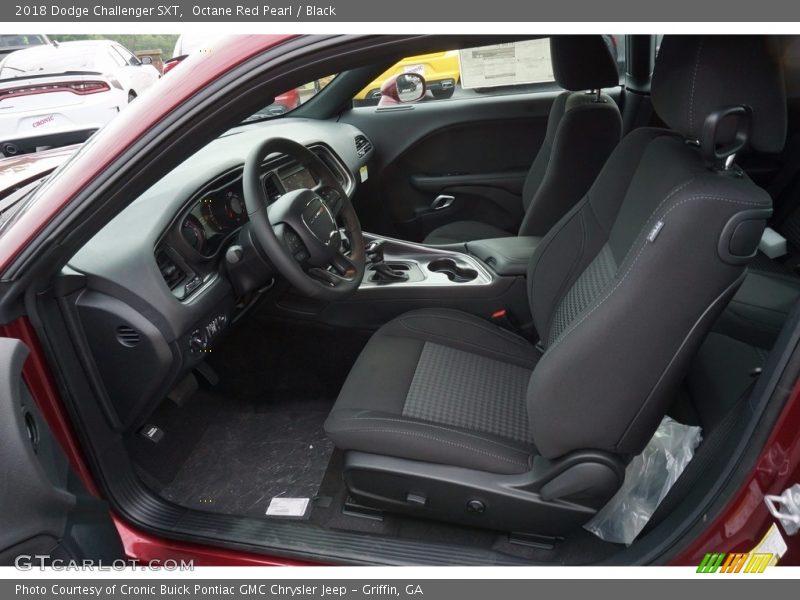 Octane Red Pearl / Black 2018 Dodge Challenger SXT