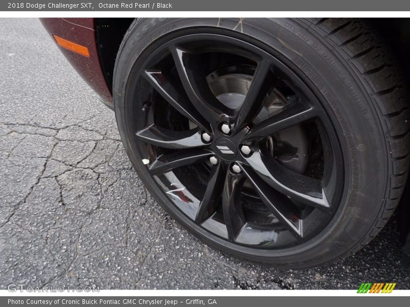 Octane Red Pearl / Black 2018 Dodge Challenger SXT