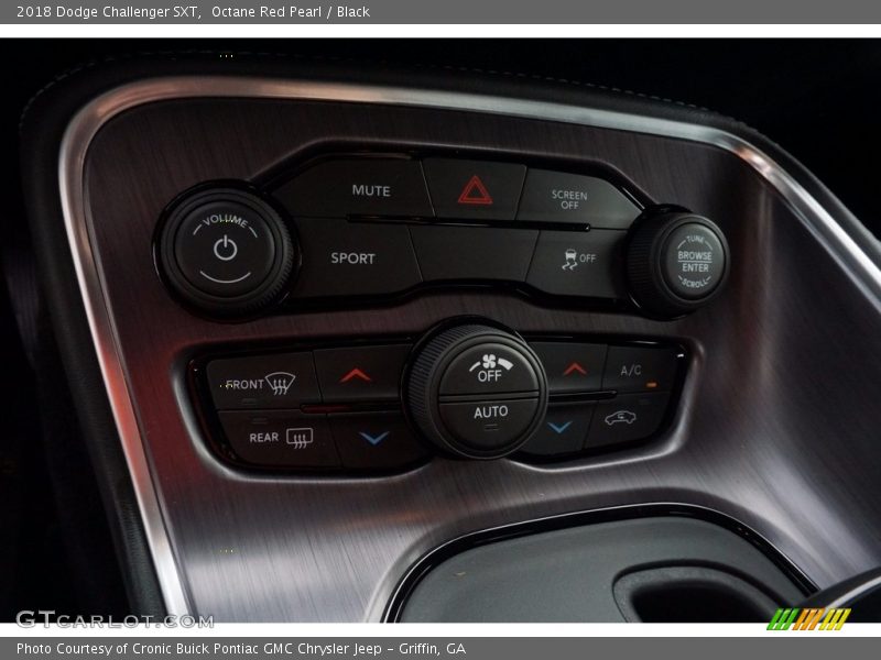 Octane Red Pearl / Black 2018 Dodge Challenger SXT