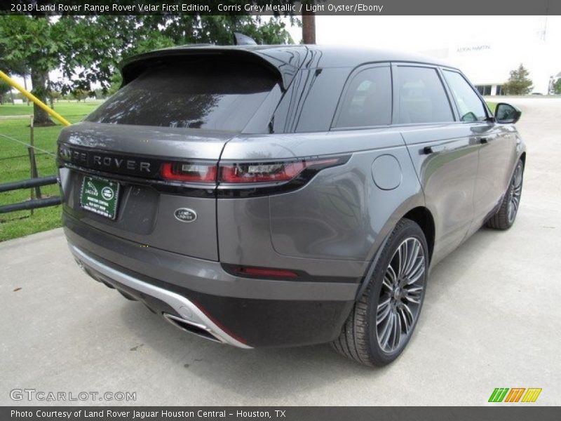 Corris Grey Metallic / Light Oyster/Ebony 2018 Land Rover Range Rover Velar First Edition