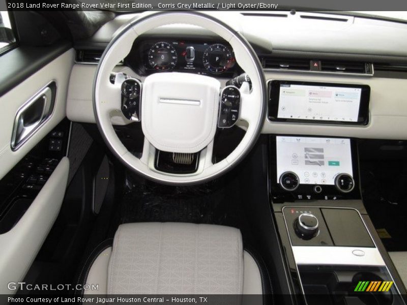 Dashboard of 2018 Range Rover Velar First Edition