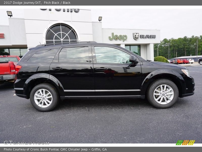 Pitch Black / Black 2017 Dodge Journey SXT