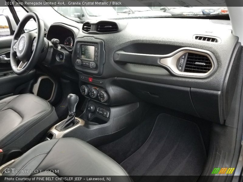 Granite Crystal Metallic / Black 2016 Jeep Renegade Limited 4x4