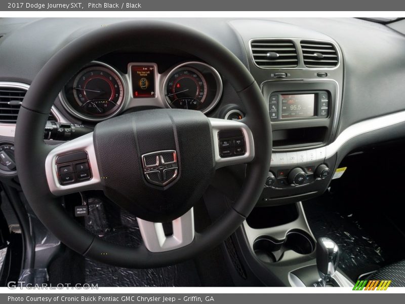 Pitch Black / Black 2017 Dodge Journey SXT