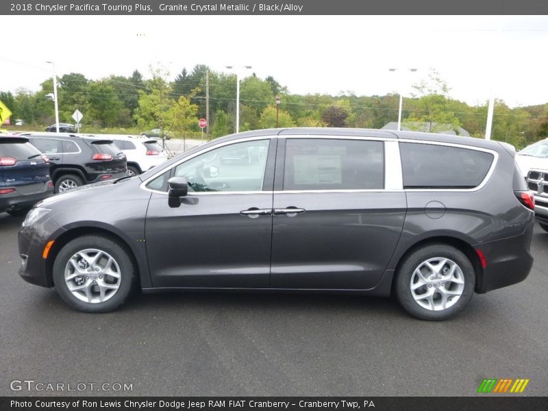 Granite Crystal Metallic / Black/Alloy 2018 Chrysler Pacifica Touring Plus