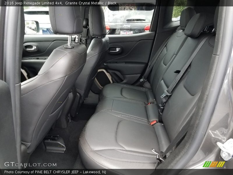 Granite Crystal Metallic / Black 2016 Jeep Renegade Limited 4x4
