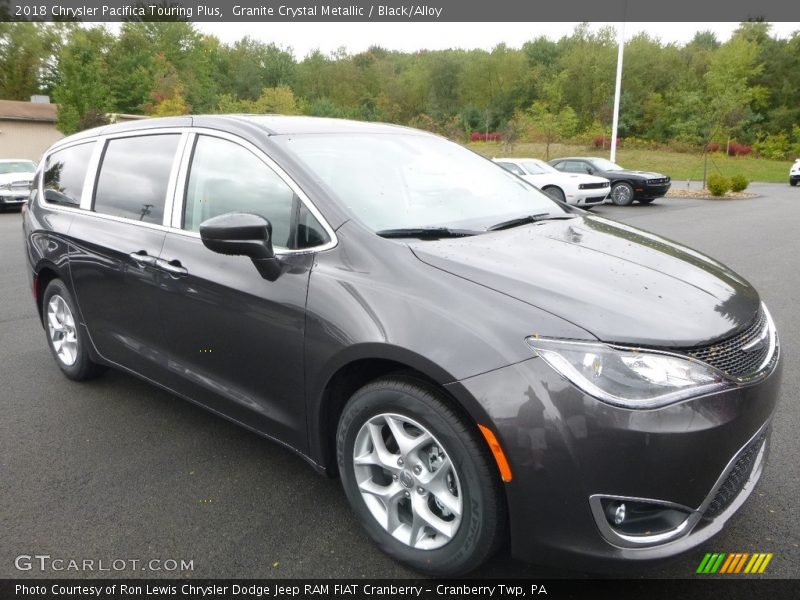 Granite Crystal Metallic / Black/Alloy 2018 Chrysler Pacifica Touring Plus