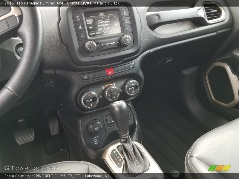 Granite Crystal Metallic / Black 2016 Jeep Renegade Limited 4x4