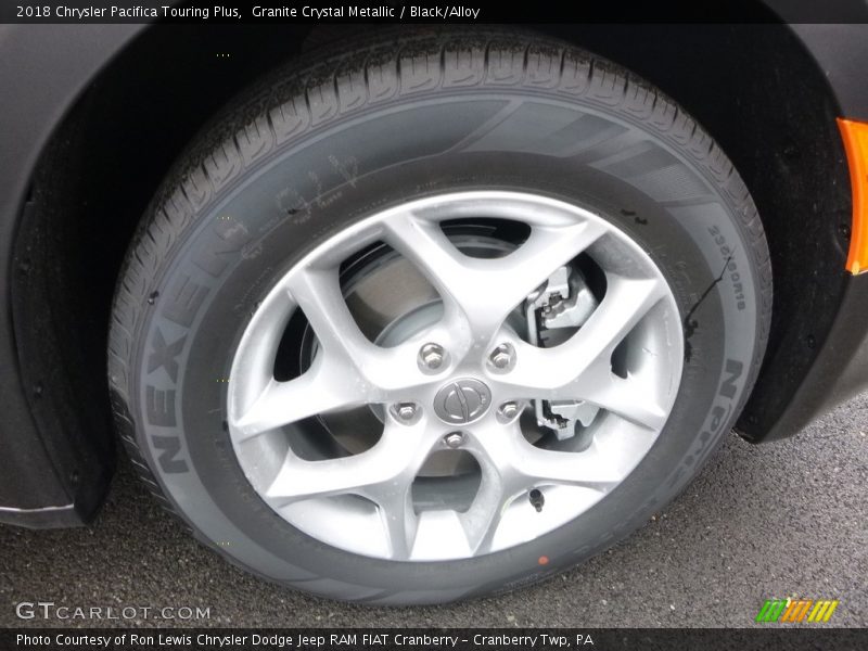 Granite Crystal Metallic / Black/Alloy 2018 Chrysler Pacifica Touring Plus