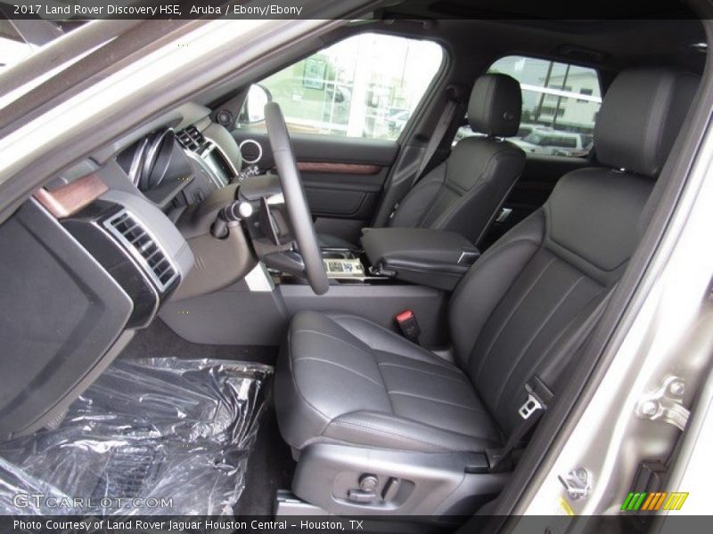Aruba / Ebony/Ebony 2017 Land Rover Discovery HSE