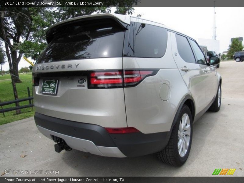 Aruba / Ebony/Ebony 2017 Land Rover Discovery HSE