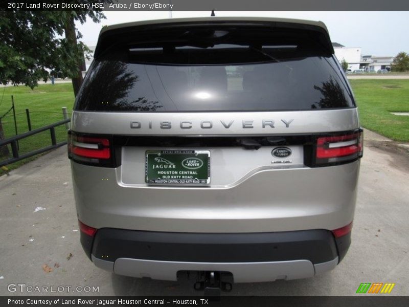 Aruba / Ebony/Ebony 2017 Land Rover Discovery HSE