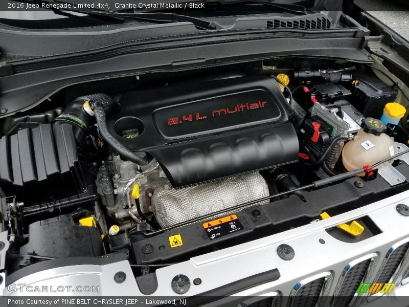 Granite Crystal Metallic / Black 2016 Jeep Renegade Limited 4x4
