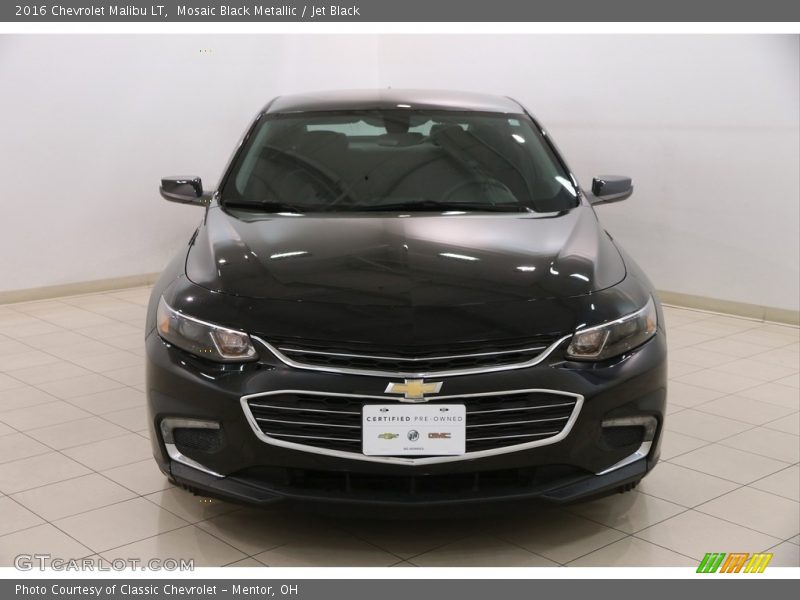 Mosaic Black Metallic / Jet Black 2016 Chevrolet Malibu LT