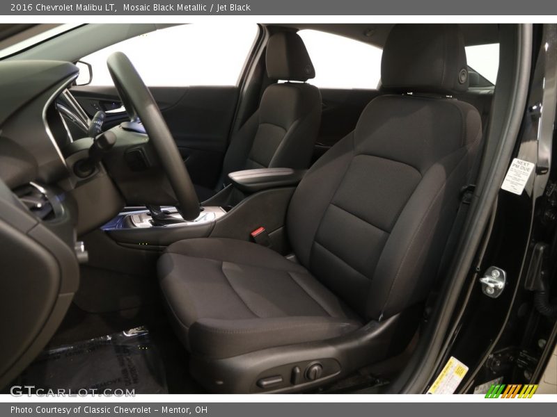 Mosaic Black Metallic / Jet Black 2016 Chevrolet Malibu LT