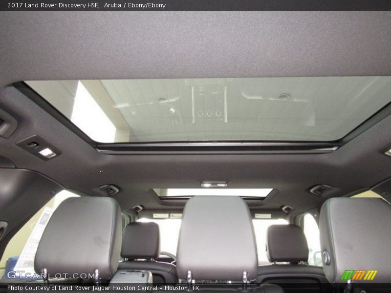 Aruba / Ebony/Ebony 2017 Land Rover Discovery HSE