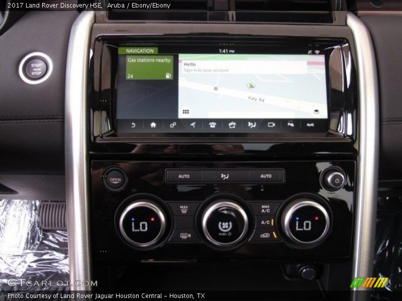 Aruba / Ebony/Ebony 2017 Land Rover Discovery HSE