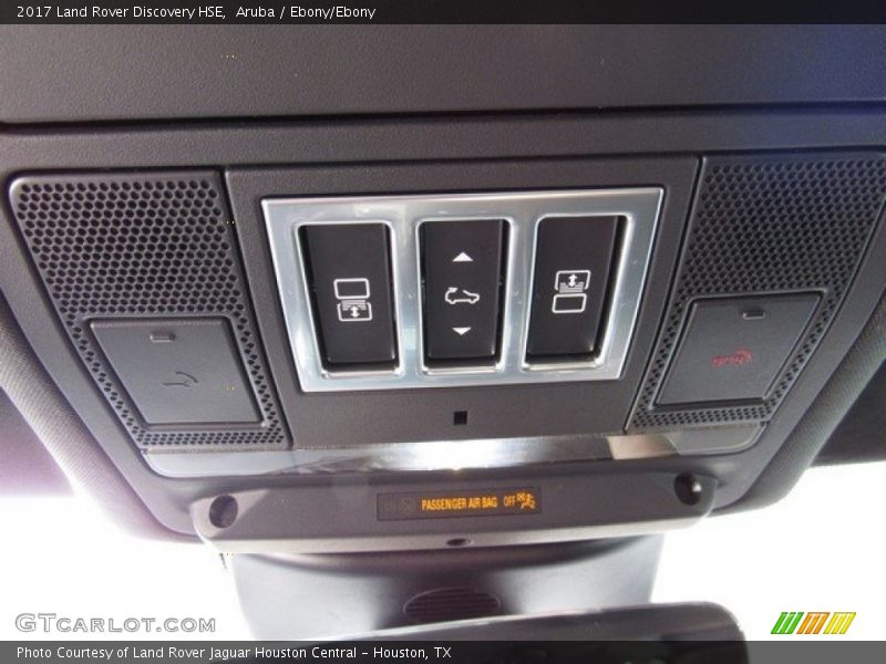 Aruba / Ebony/Ebony 2017 Land Rover Discovery HSE
