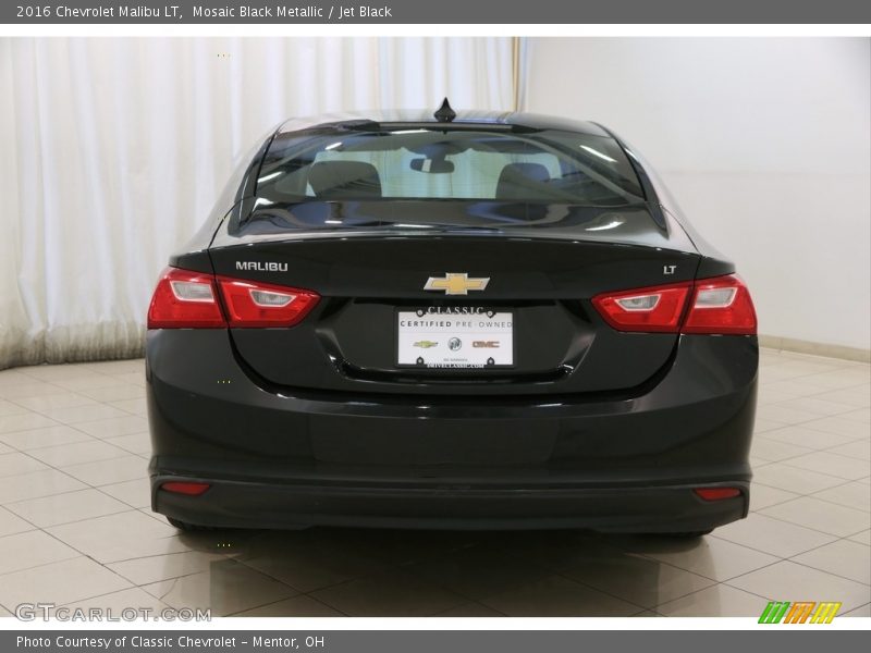 Mosaic Black Metallic / Jet Black 2016 Chevrolet Malibu LT