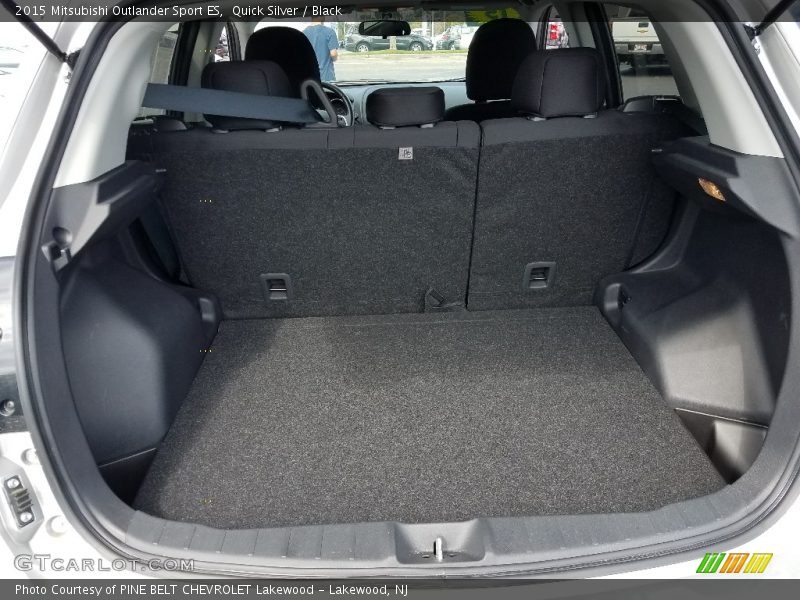 Quick Silver / Black 2015 Mitsubishi Outlander Sport ES