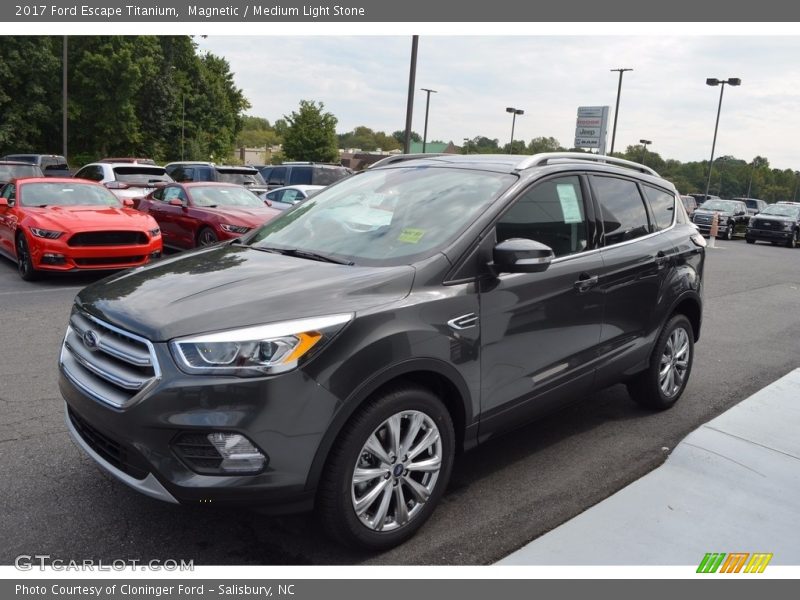 Magnetic / Medium Light Stone 2017 Ford Escape Titanium