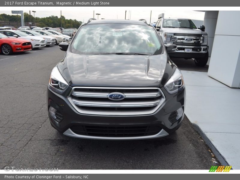 Magnetic / Medium Light Stone 2017 Ford Escape Titanium