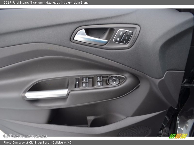 Magnetic / Medium Light Stone 2017 Ford Escape Titanium