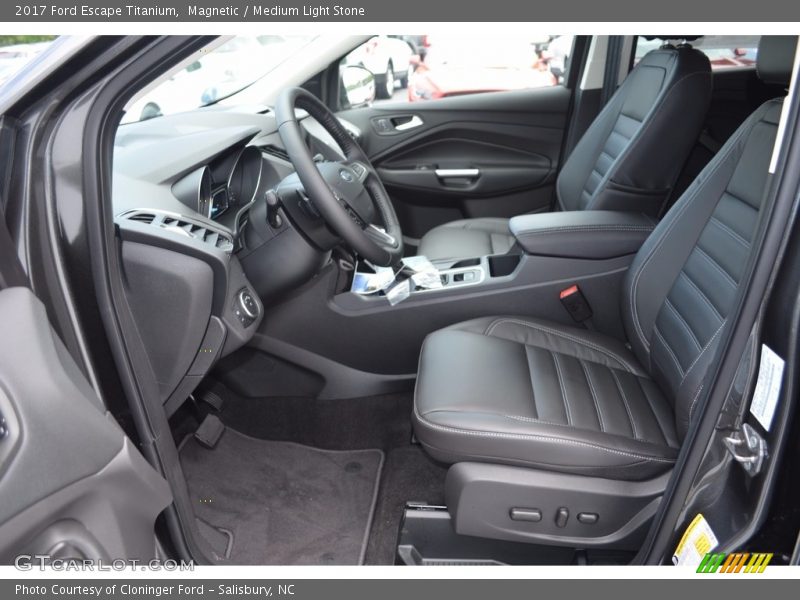 Magnetic / Medium Light Stone 2017 Ford Escape Titanium