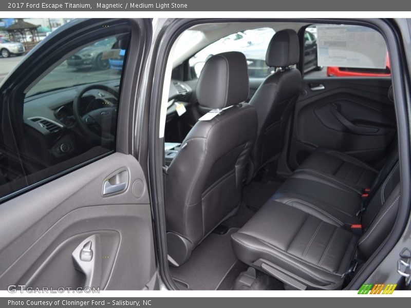 Magnetic / Medium Light Stone 2017 Ford Escape Titanium