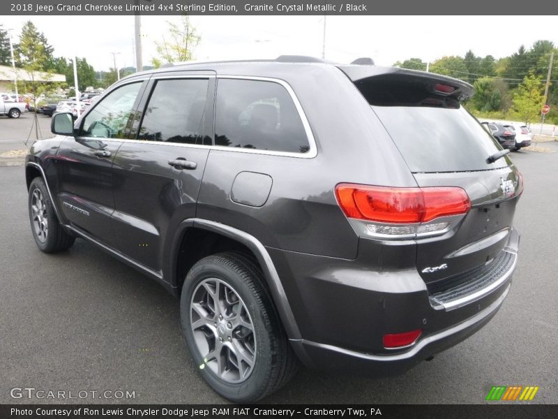 Granite Crystal Metallic / Black 2018 Jeep Grand Cherokee Limited 4x4 Sterling Edition