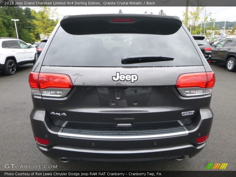 Granite Crystal Metallic / Black 2018 Jeep Grand Cherokee Limited 4x4 Sterling Edition