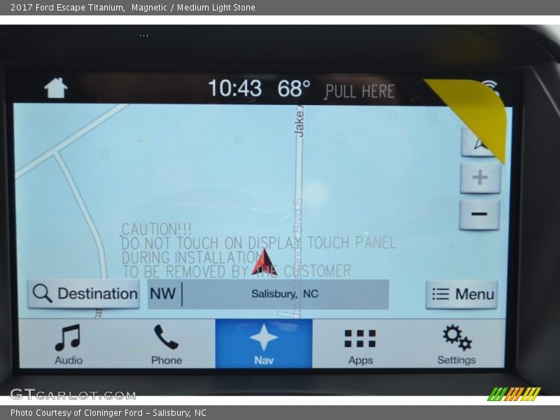 Magnetic / Medium Light Stone 2017 Ford Escape Titanium