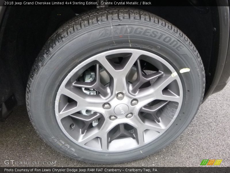 Granite Crystal Metallic / Black 2018 Jeep Grand Cherokee Limited 4x4 Sterling Edition